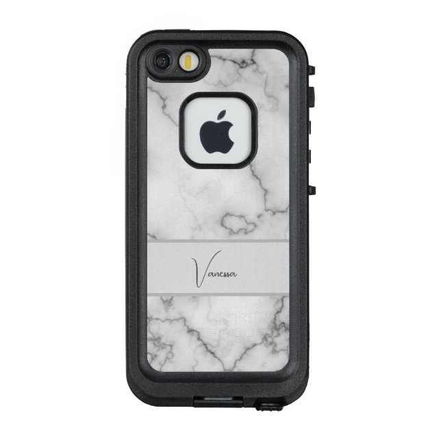 Marble-Musterpersonalisierung LifeProof iPhone Hülle (Rückseite)