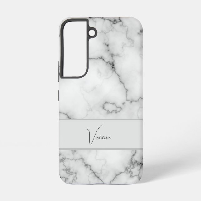 Marble-Musterpersonalisierung Samsung Galaxy Hülle (Rückseite)