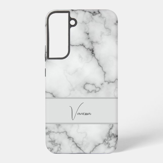 Marble-Musterpersonalisierung Samsung Galaxy Hülle (Rückseite)