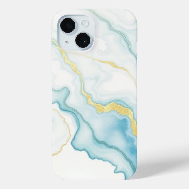 Marble Pattern Phone Case for iPhone  (Rückseite)