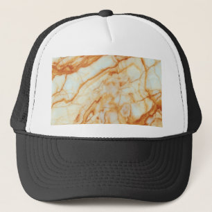 marble pattern truckerkappe