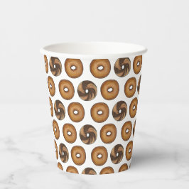 Marble Rye Schlicht Bagels Frühstück Brunch NYC De Pappbecher