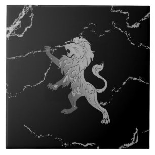 Marble Silver Royal Lion Keramik Tile Fliese