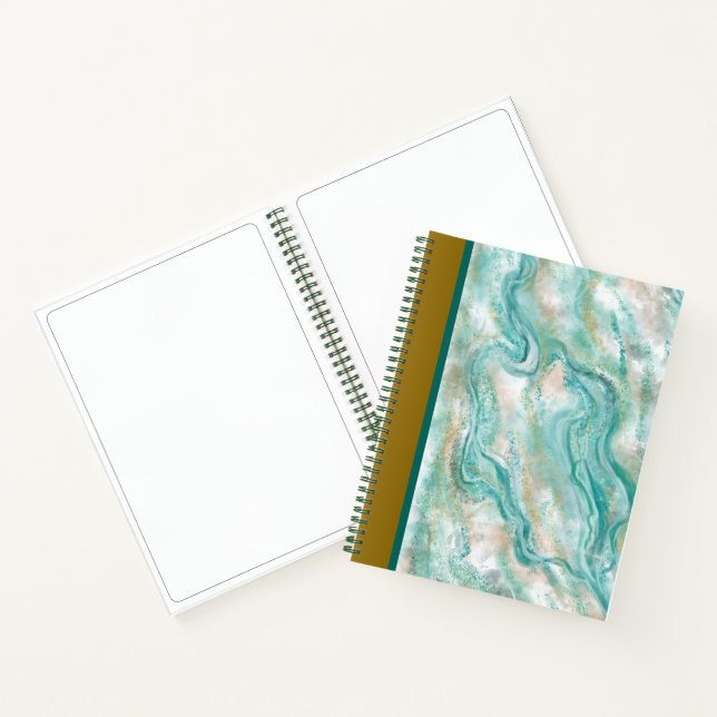 Marble Sketchbook Geschenk Notizbuch (Innenseite)