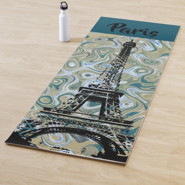Marble Sky Eiffel Tower Design Yogamatte (Beispiel)