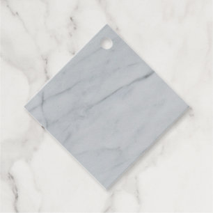 Marble Stone Diamond Gefälligkeitstags Geschenkanhänger