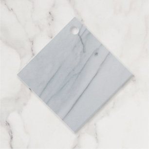 Marble Stone Diamond Gefälligkeitstags Geschenkanhänger