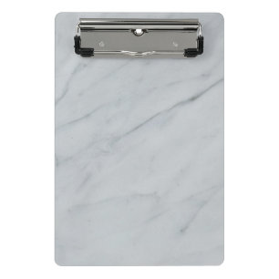 Marble Stone Mini Clipboard Klemmbrett