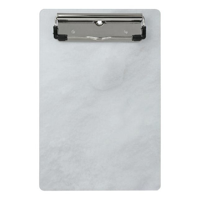 Marble Stone Mini Clipboard Klemmbrett (Vorderseite)