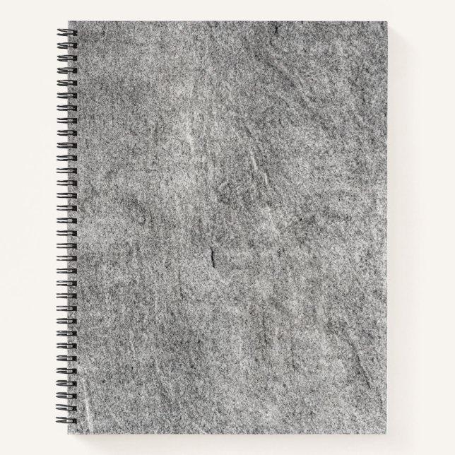 Marble Stone Muster Spiral Notebook Notizbuch (Vorderseite)