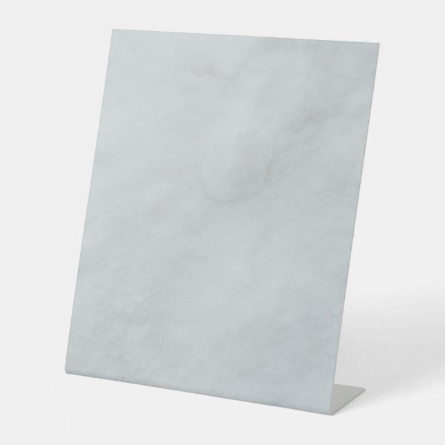 Marble Stone Pedestal Sign Sockelschild (Vorderseite)