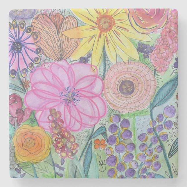 Marble Stone Untersetzer (Vorderseite)