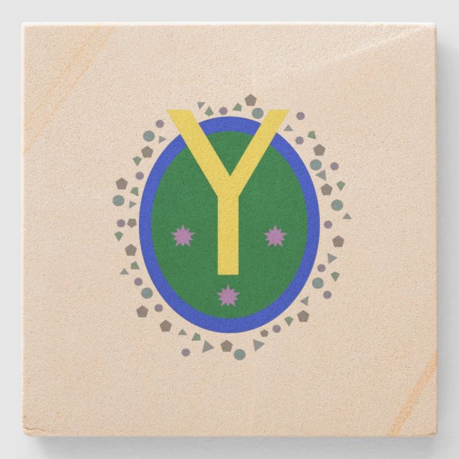 Marble Stone Untersetzer (Vorderseite)