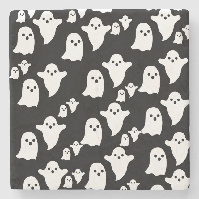 Marble Stone Untersetzer Halloween (Vorderseite)