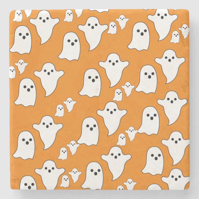 Marble Stone Untersetzer Halloween (Vorderseite)