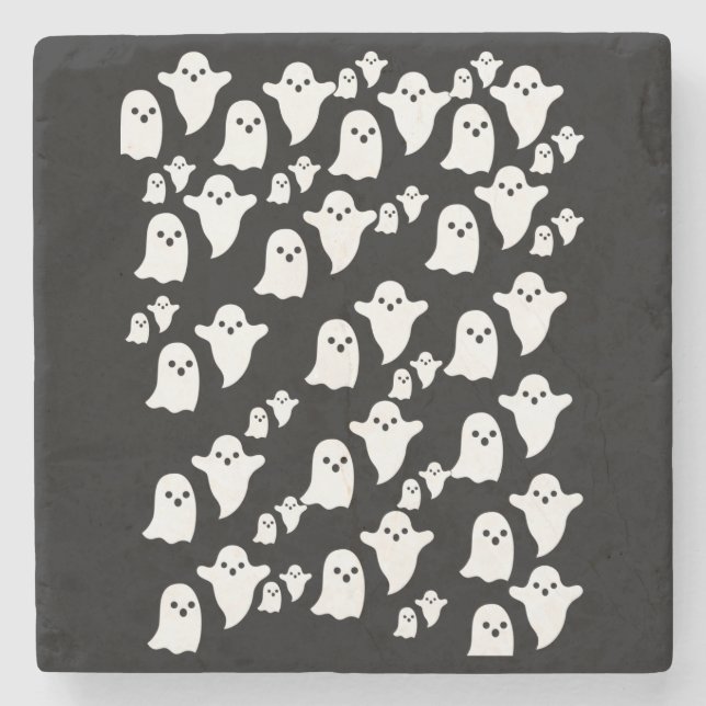 Marble Stone Untersetzer Halloween (Vorderseite)