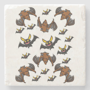 Marble Stone Untersetzer Halloween