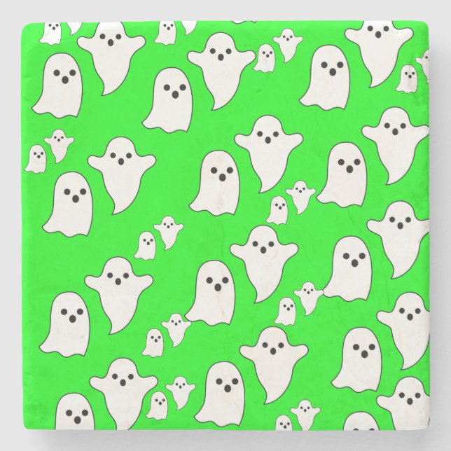 Marble Stone Untersetzer Halloween (Vorderseite)