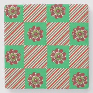 Marble Stone Untersetzer Weihnachten