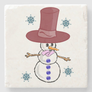 Marble Stone Untersetzer Weihnachten