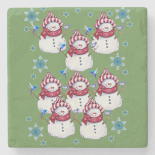 Marble Stone Untersetzer Weihnachten