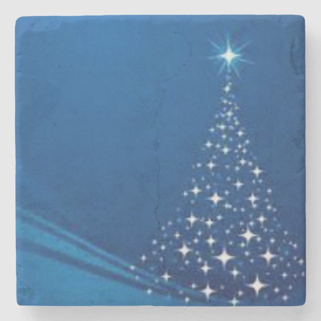Marble Stone Untersetzer Weihnachten (Vorderseite)