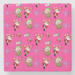 Marble Stone Untersetzer Weihnachten