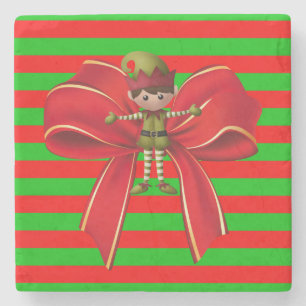 Marble Stone Untersetzer Weihnachten