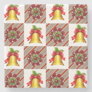 Marble Stone Untersetzer Weihnachten