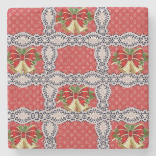 Marble Stone Untersetzer Weihnachten