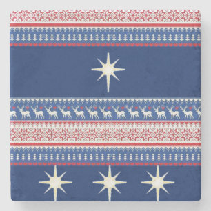 Marble Stone Untersetzer Weihnachten