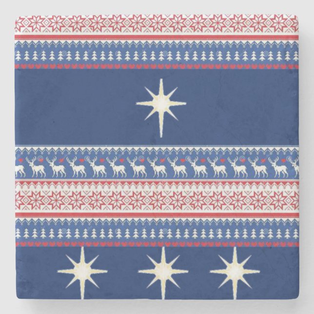 Marble Stone Untersetzer Weihnachten (Vorderseite)