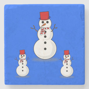 Marble Stone Untersetzer Weihnachten