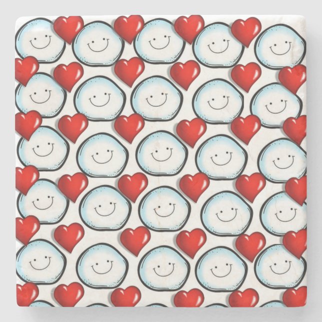 Marble Stone Untersetzer Weihnachten (Vorderseite)