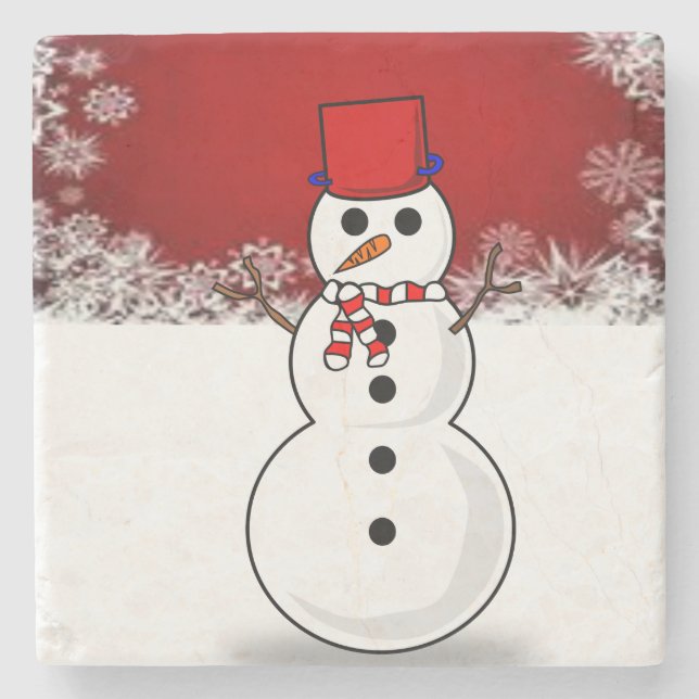 Marble Stone Untersetzer Weihnachten (Vorderseite)