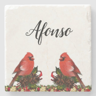 Marble Stone Untersetzer Weihnachten