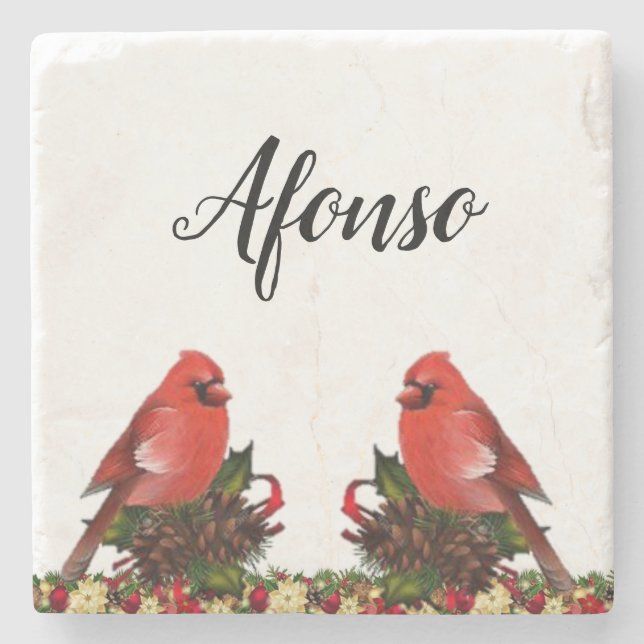 Marble Stone Untersetzer Weihnachten (Vorderseite)