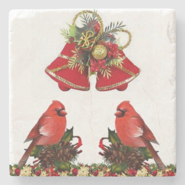 Marble Stone Untersetzer Weihnachten (Vorderseite)