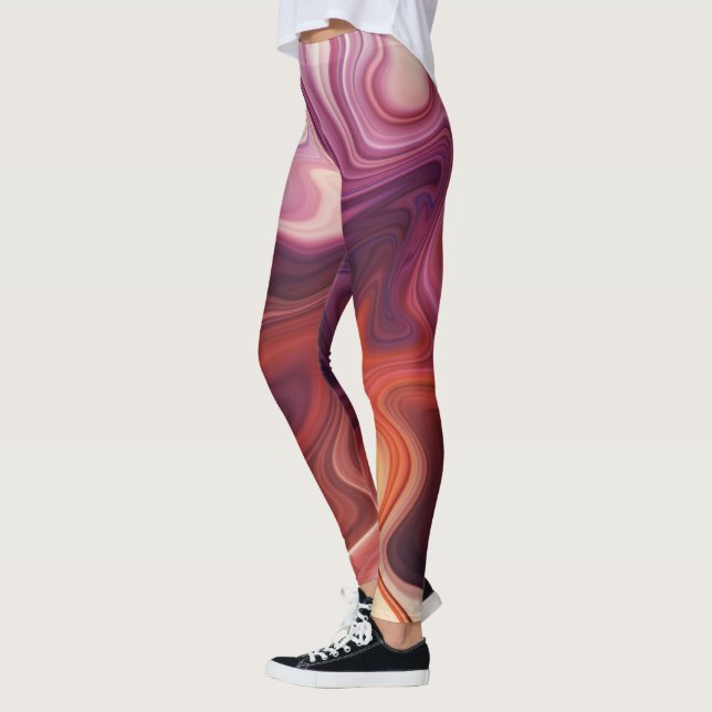 Marble Style Flow Leggings (Links)