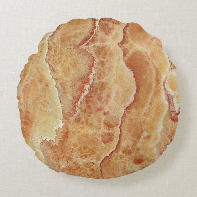 Marble Surface Backgroundmarble,texture,abstract,a Rundes Kissen (Vorderseite)