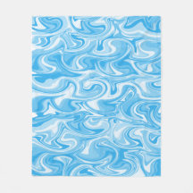 Marble Swirl Texture - Blue Tones