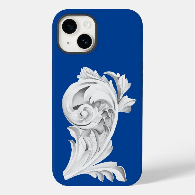 Marble Tendrils auf einem Handy-Fall Case-Mate iPhone Hülle (Rückseite)