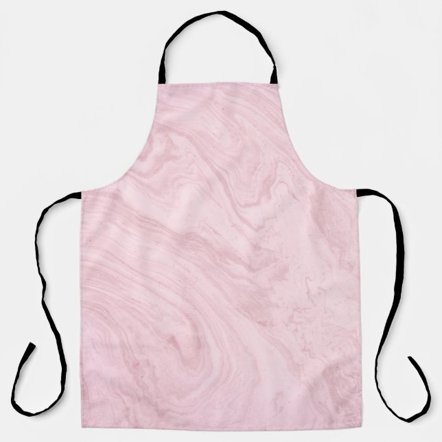 Marble texture pink lavender schürze (Vorderseite)