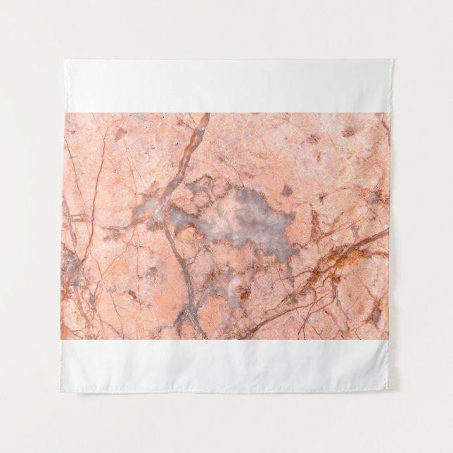 Marble texture white pattern wandteppich (Vorderseite)