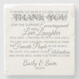 Marble Wedding Untersetzer