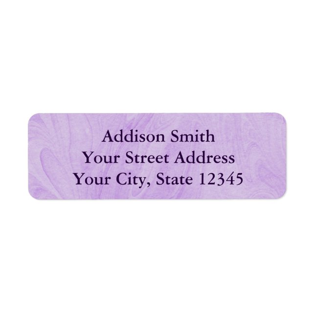 Marbled Abstract Design | LILA (Vorne)