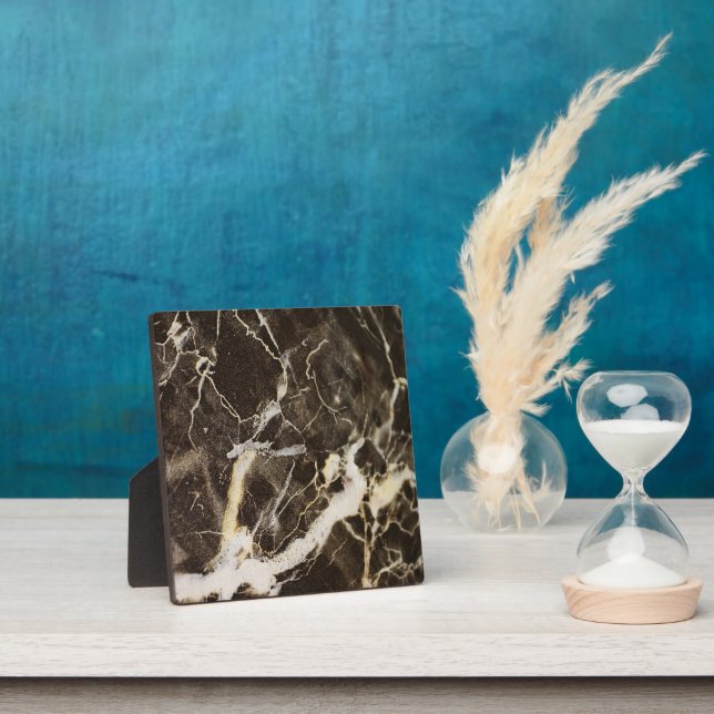 Marbled-Abstrakter Expressionismus von Shirley Tay Fotoplatte (InSitu)