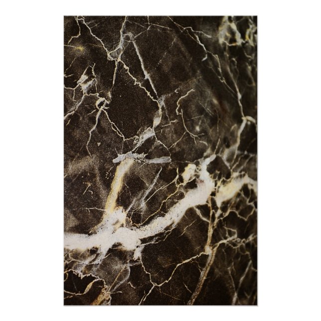 Marbled-Abstrakter Expressionismus von Shirley Tay Poster (Vorderseite)