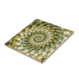 Marbled Shards - Mandelbrot Art Fliese