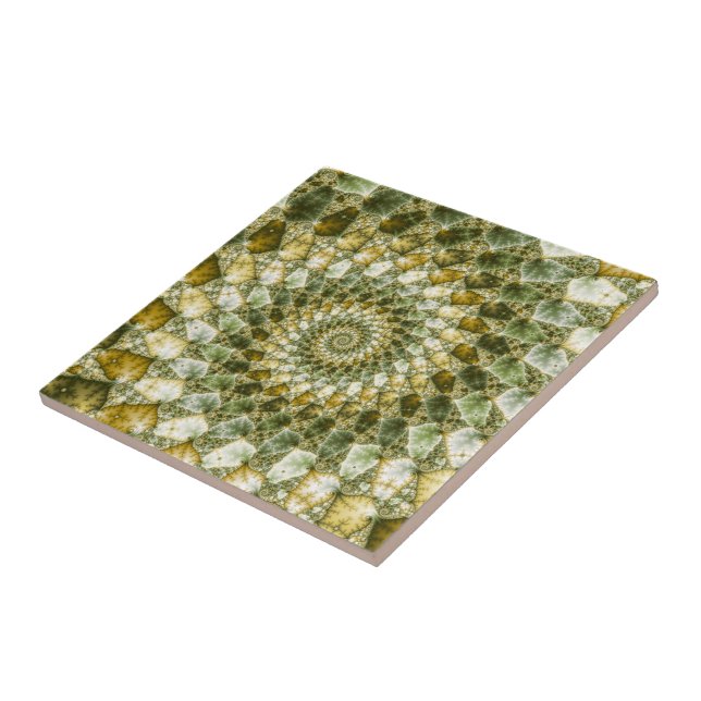 Marbled Shards - Mandelbrot Art Fliese (Seite)